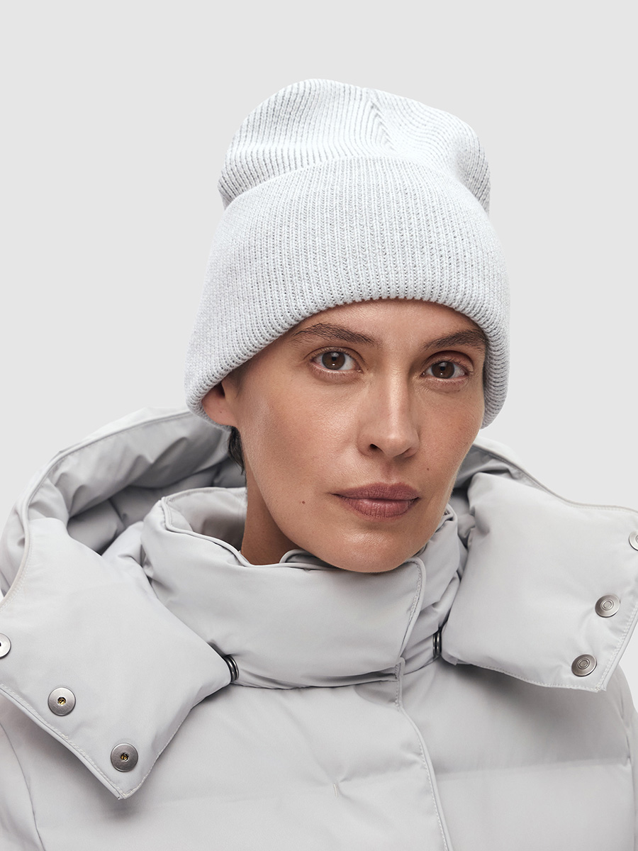 100863 Шапка вязанная унисекс ДВИНА (DVINA)  (604 рябь, ONE SIZE)